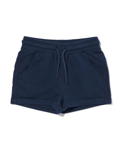 kinder sweatshort donkerblauw