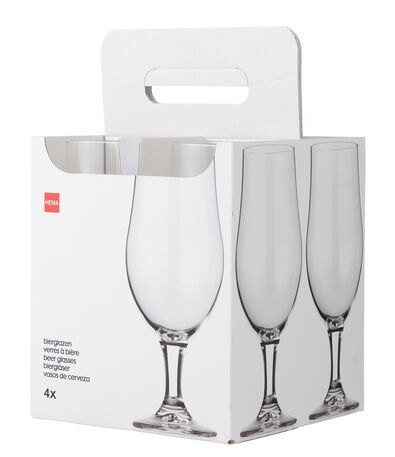 bierglazen 490ml - 4 stuks