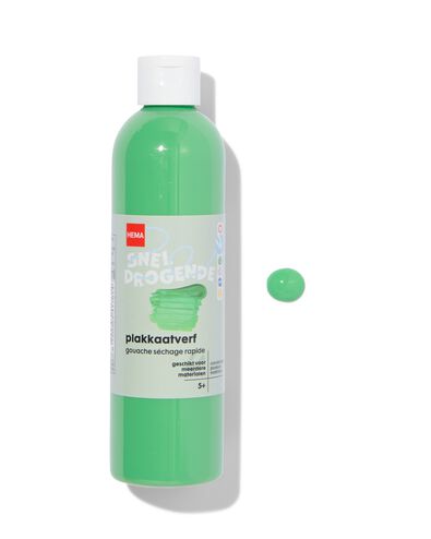 plakkaatverf groen 250ml