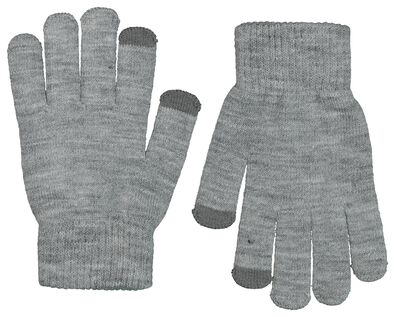 kinderhandschoenen met touchscreen - 2 paar zwart