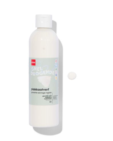 plakkaatverf wit 250ml