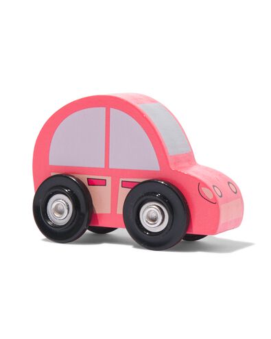 auto hout rood