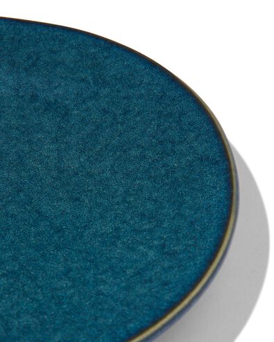 gebaksbord &Oslash;16.5cm Porto reactief glazuur donkerblauw
