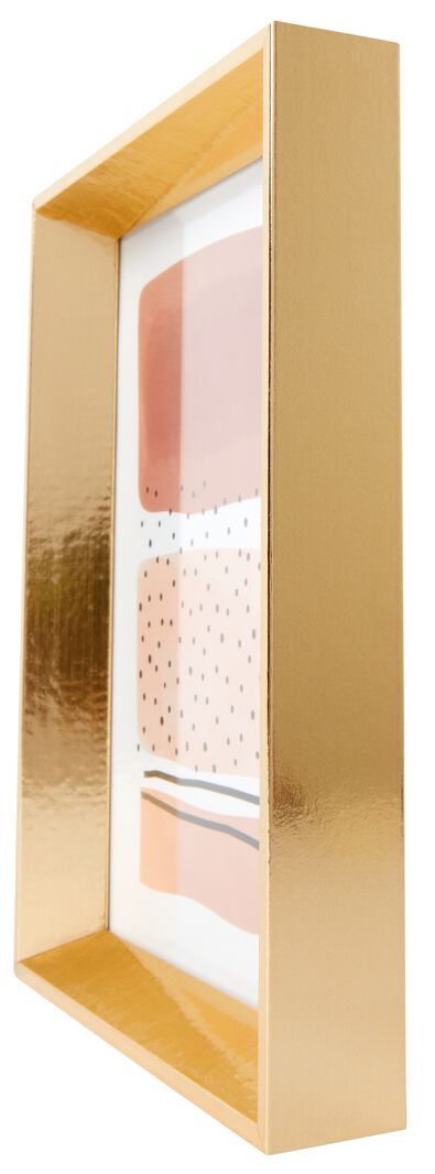 fotolijst hout 15x20 facetrand goud