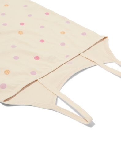 kinder hemden katoen - 2 stuks beige