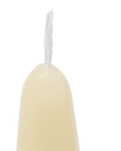 conische kaars met een twist &Oslash;4.5x21 lichtgroen