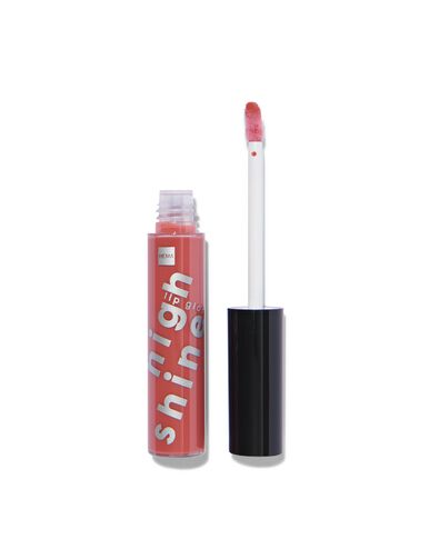 hoogglanzende lipgloss brown