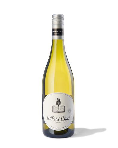 le petit chat malin - wit - 0,75 L