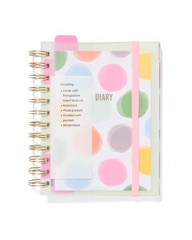 agenda 2024 met spiraal en insteekhoes 16.5x12.5
