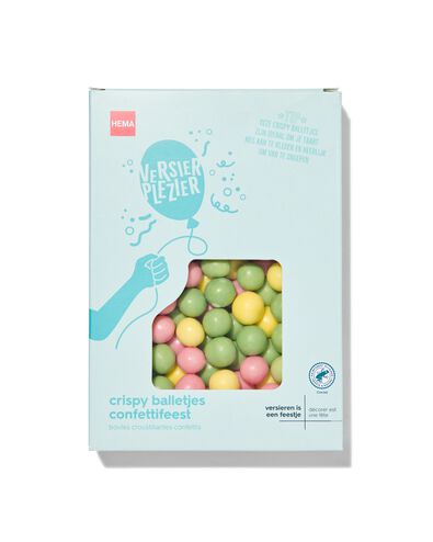 versierplezier crispy balletjes - confettifeest