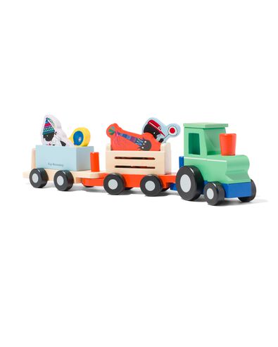 Jip en Janneke trein hout 45cm