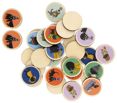 Jip en Janneke memo spel hout 16-duo's