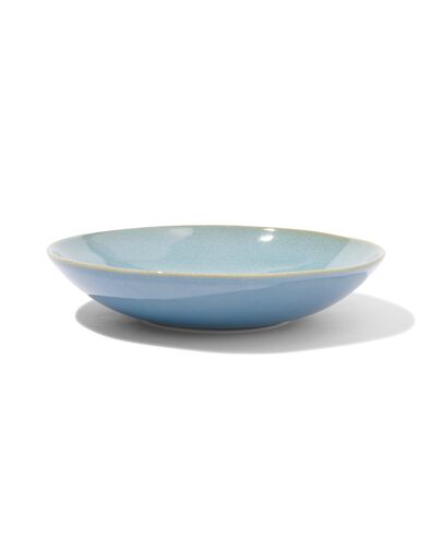 diep bord &Oslash;23cm Porto reactief glazuur blauw