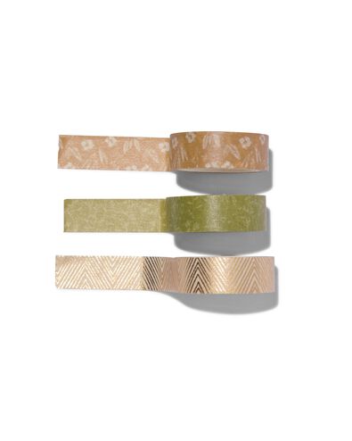 washi tapes - 3 stuks