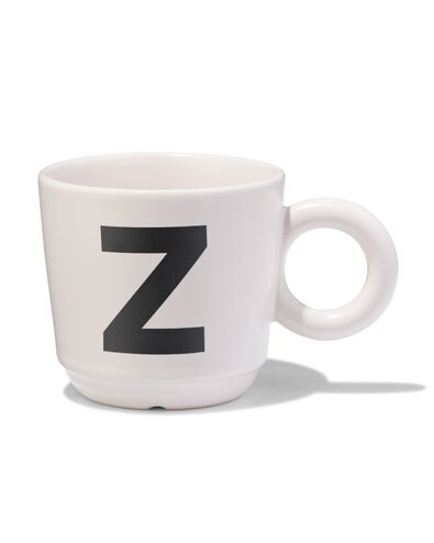 aardewerk mok 280ml letter Z
