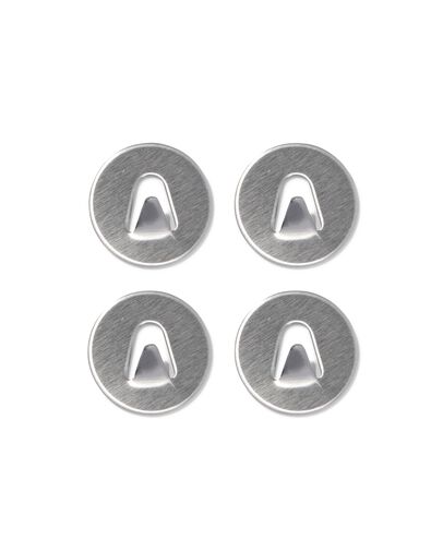 plakhaken rvs - 4 stuks