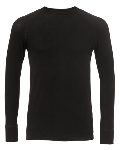 heren thermo t-shirt zwart