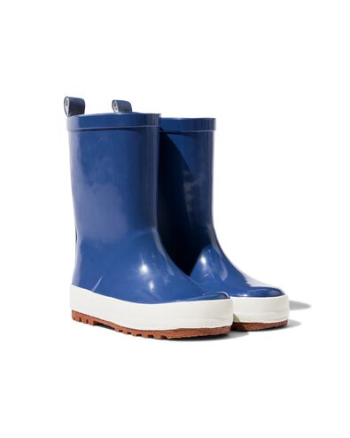 baby regenlaarzen rubber blauw