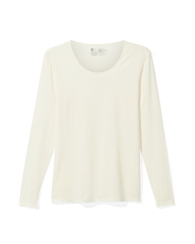 dames thermo t-shirt wit
