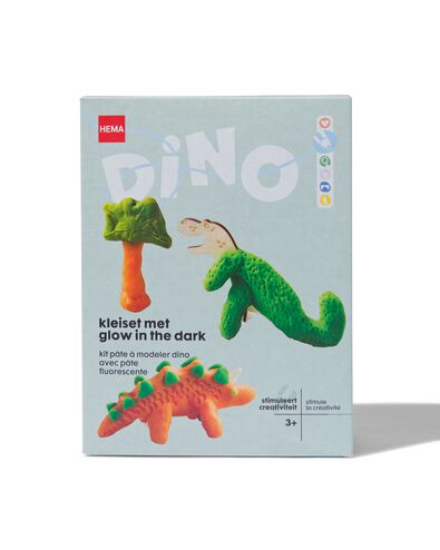 kleiset dino met 3 kleuren