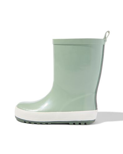 kinder regenlaarzen rubber groen