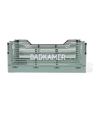 klapkrat letterbord recycled mintgroen