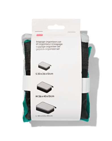 bagage organizers - 3 stuks