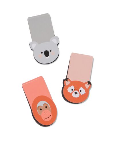 magnetische boekenleggers 4.5x2 - 3 stuks