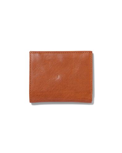 billfold portemonnee bruin leer RFID 8.2x10