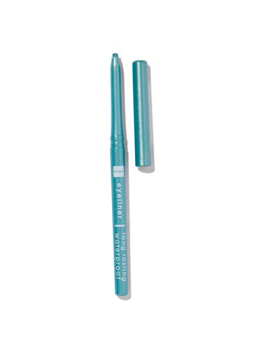 eyeliner metallic mint