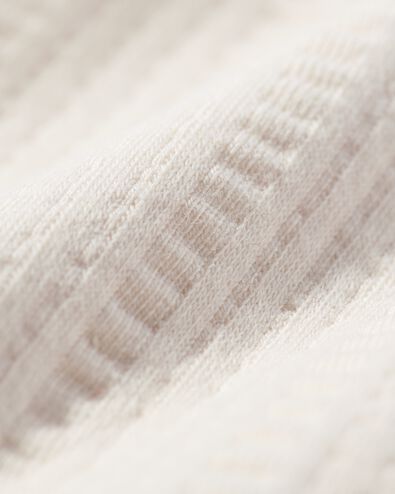 romper biologisch katoen met stretch beige