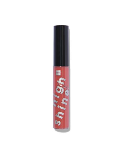 hoogglanzende lipgloss brown