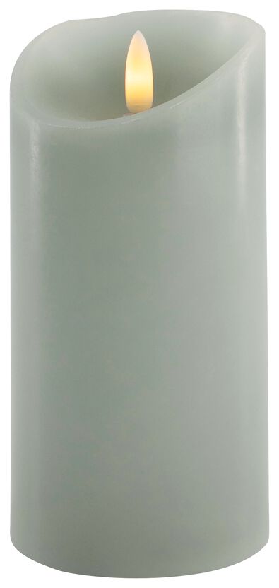 LED kaars &Oslash;7.5x15 lichtgroen