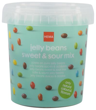 jelly beans zoet en zuur - 550gr