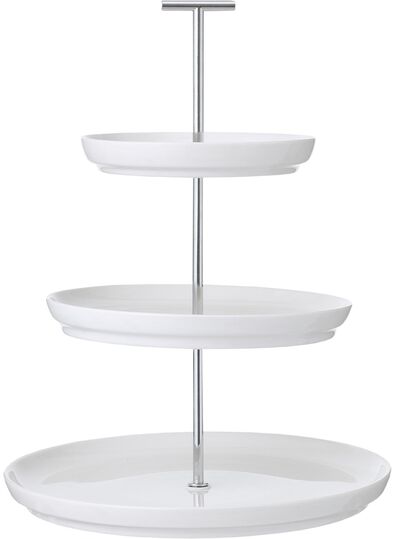 etag&egrave;re 3 lagen - 33 cm hoog - Dublin wit