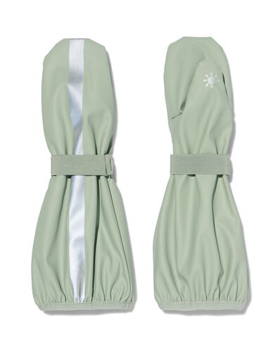 regenwanten voor baby's/kids mint mintgroen