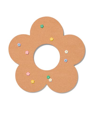 prikbord bloem &Oslash;48cm kurk