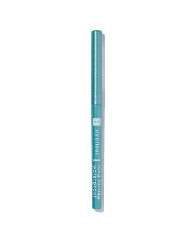 eyeliner metallic mint