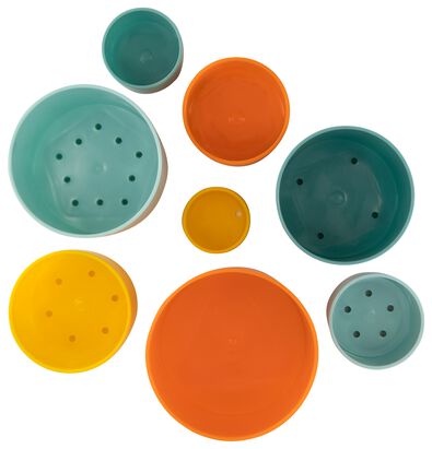 stapeltoren bioplastic 8-delig