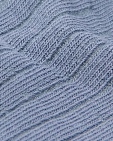 kinder enkelsokken met katoen - 5 paar donkerblauw