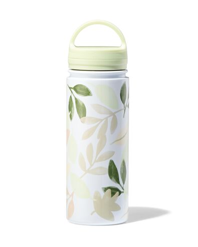 isoleerfles rvs bladeren 500ml