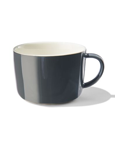 cappuccinomok 330ml Chicago new bone donkergrijs