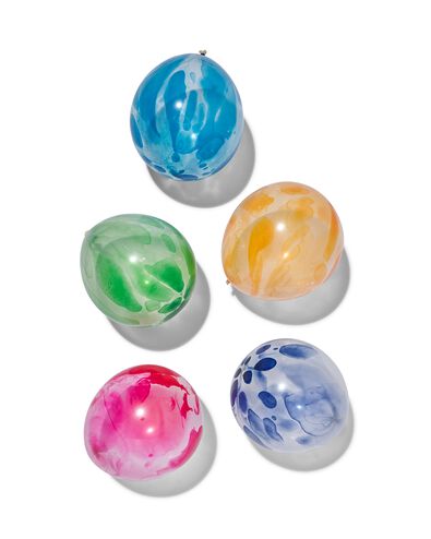 ballonnen marmer &Oslash;23 cm - 10 stuks