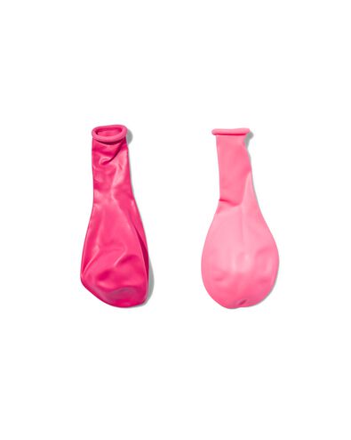 ballonnen 23cm roze/rood - 20 stuks