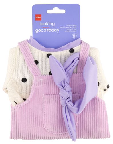 poppen kleertjes 3-delig