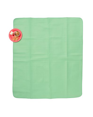 picknickkleed met koeltas en bestek voor 2 personen