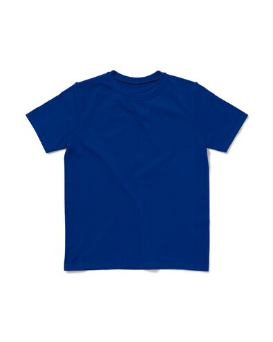 naadloos kinder sportshirt felblauw