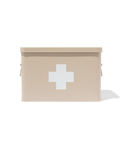 medicijnbox mat zand 18x31.5x21