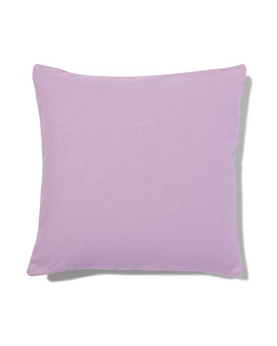 kussenhoes katoen 50x50 lila
