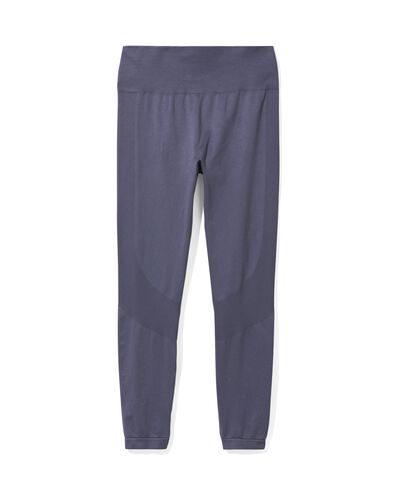 naadloze dames sportlegging paars